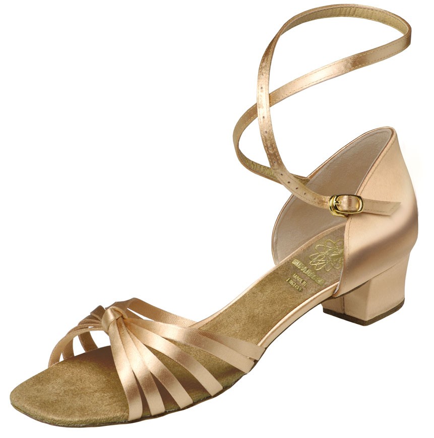 Supadance Girls Latinschuh 1666 flesh Satin