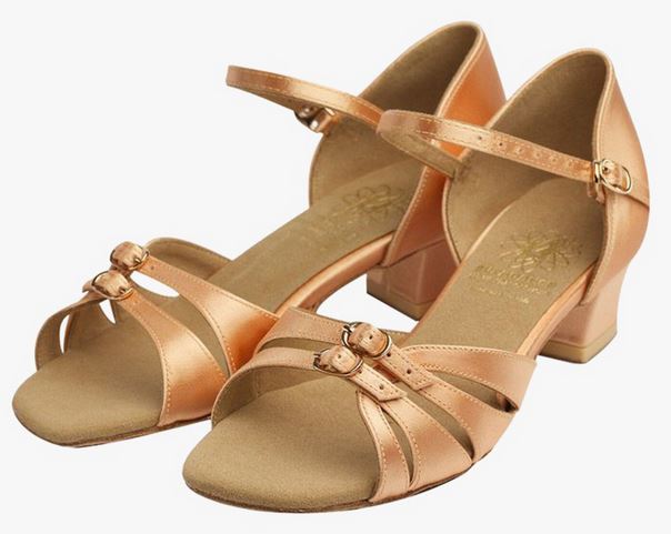 Supadance Girls Latinschuh 1557 flesh Satin
